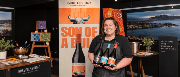 Russell & Suitor at the Tasmanian Craft Fair