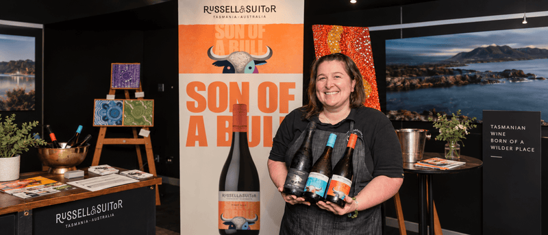 Russell & Suitor at the Tasmanian Craft Fair