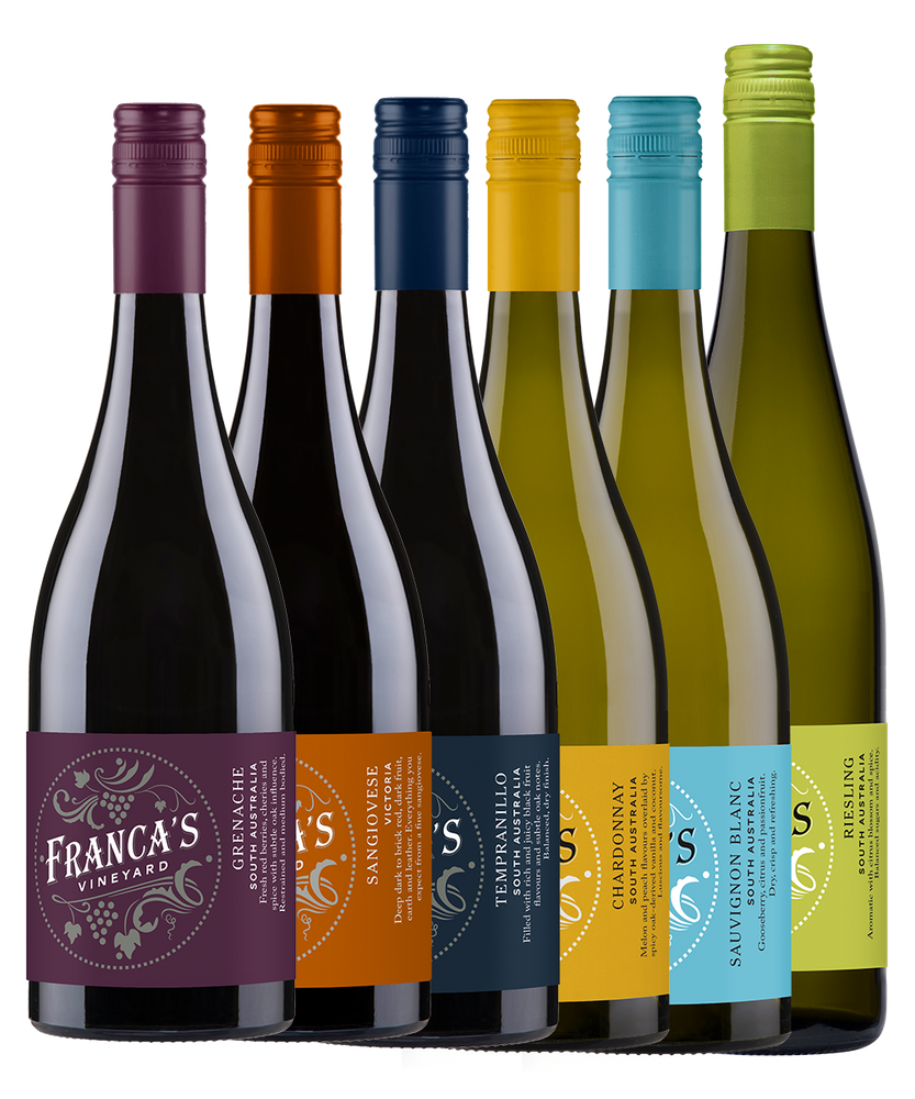 Franca's Vineyard 12 pk Members Price - $171.60